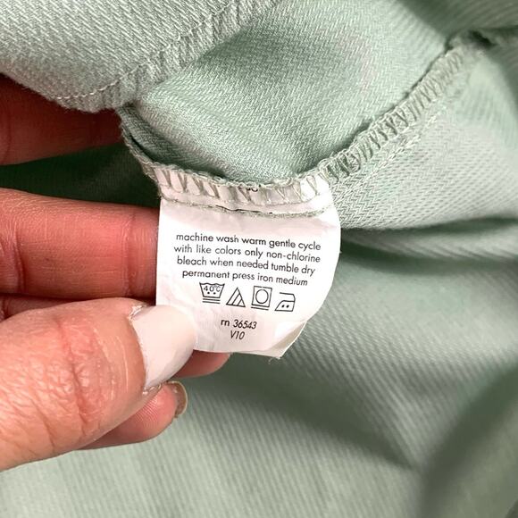 Green Button Down Shirt - Picture 9 of 10